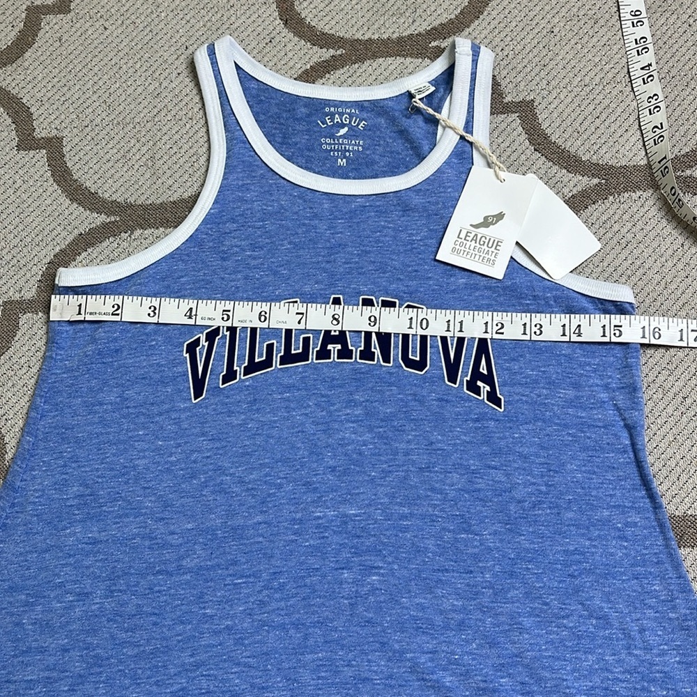 Villanova Blue Tank Top Dress by League, size medium - Picture 4 of 14